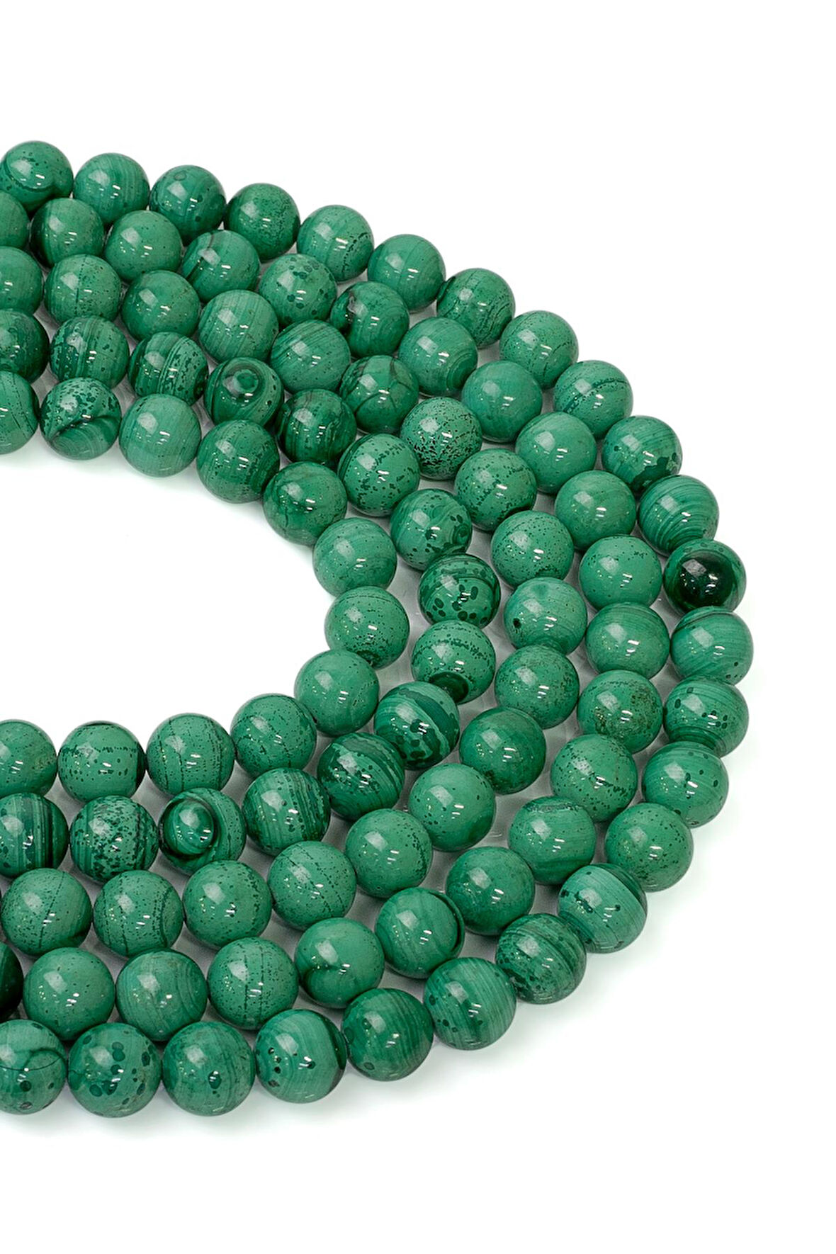 8 MM Malahit (Malakit) Taşı Dizi