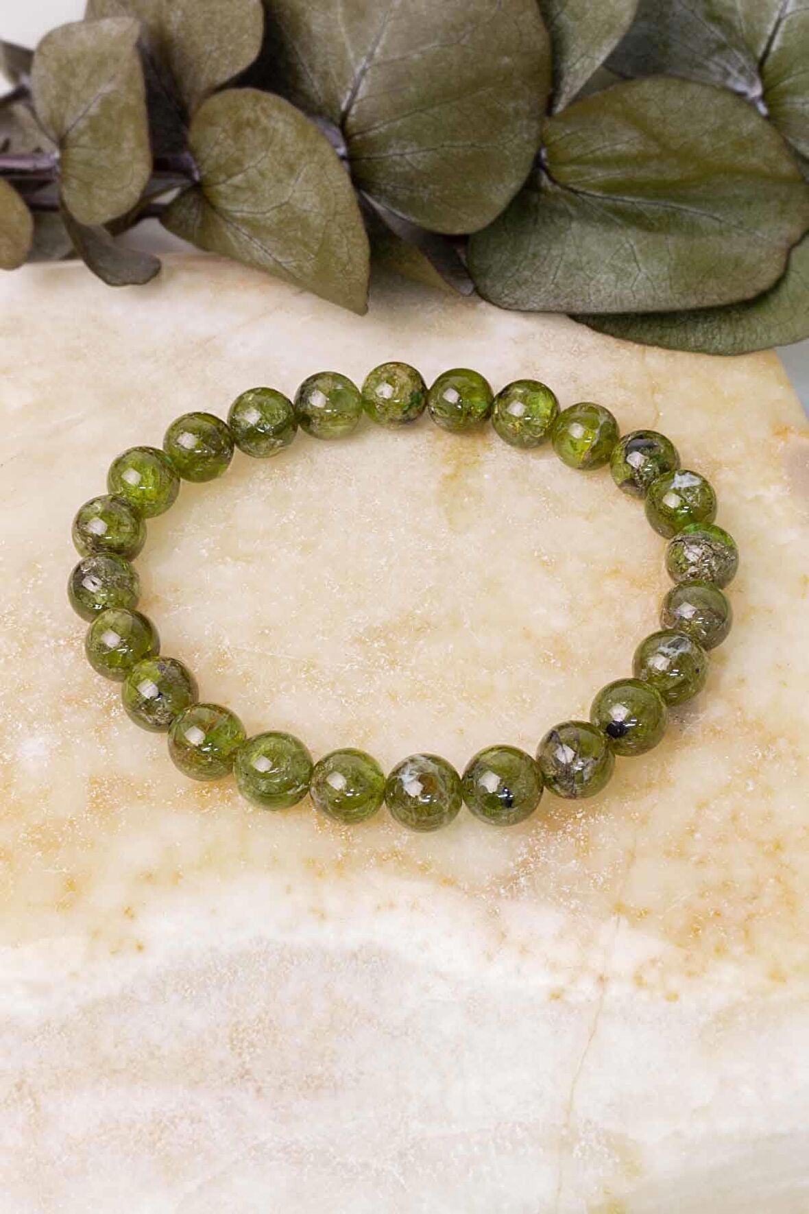 Peridot Taşı Bileklik (Zebercet)