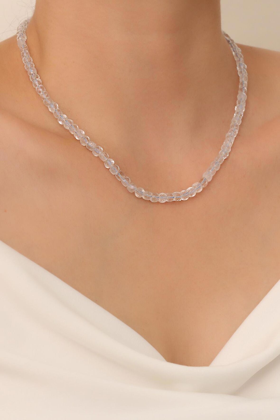 Topaz Taşı Kolye