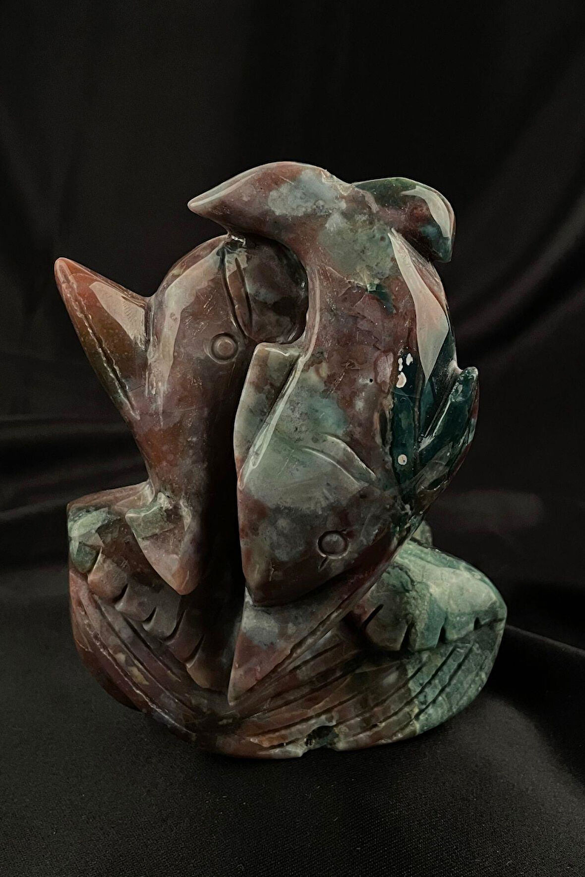 Yunus Balığı Hint Akik Taşı