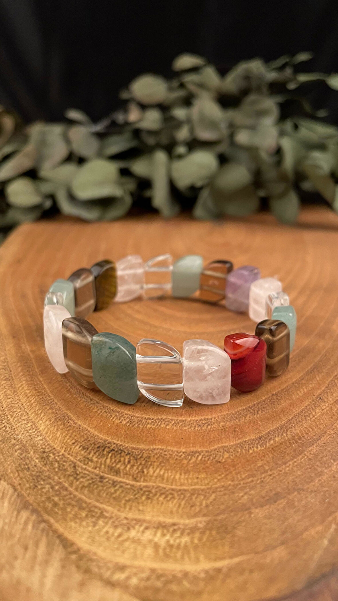 Karışık Doğal Taş Bileklik