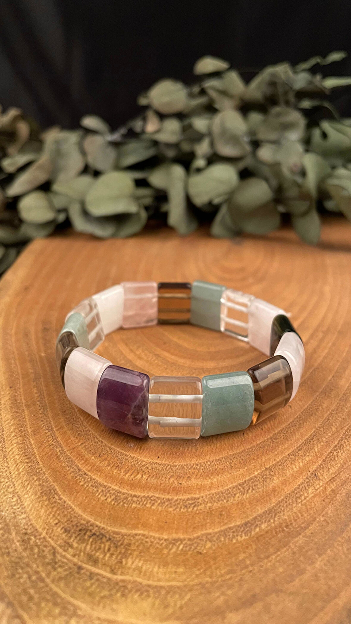 Karışık Doğal Taş Bileklik