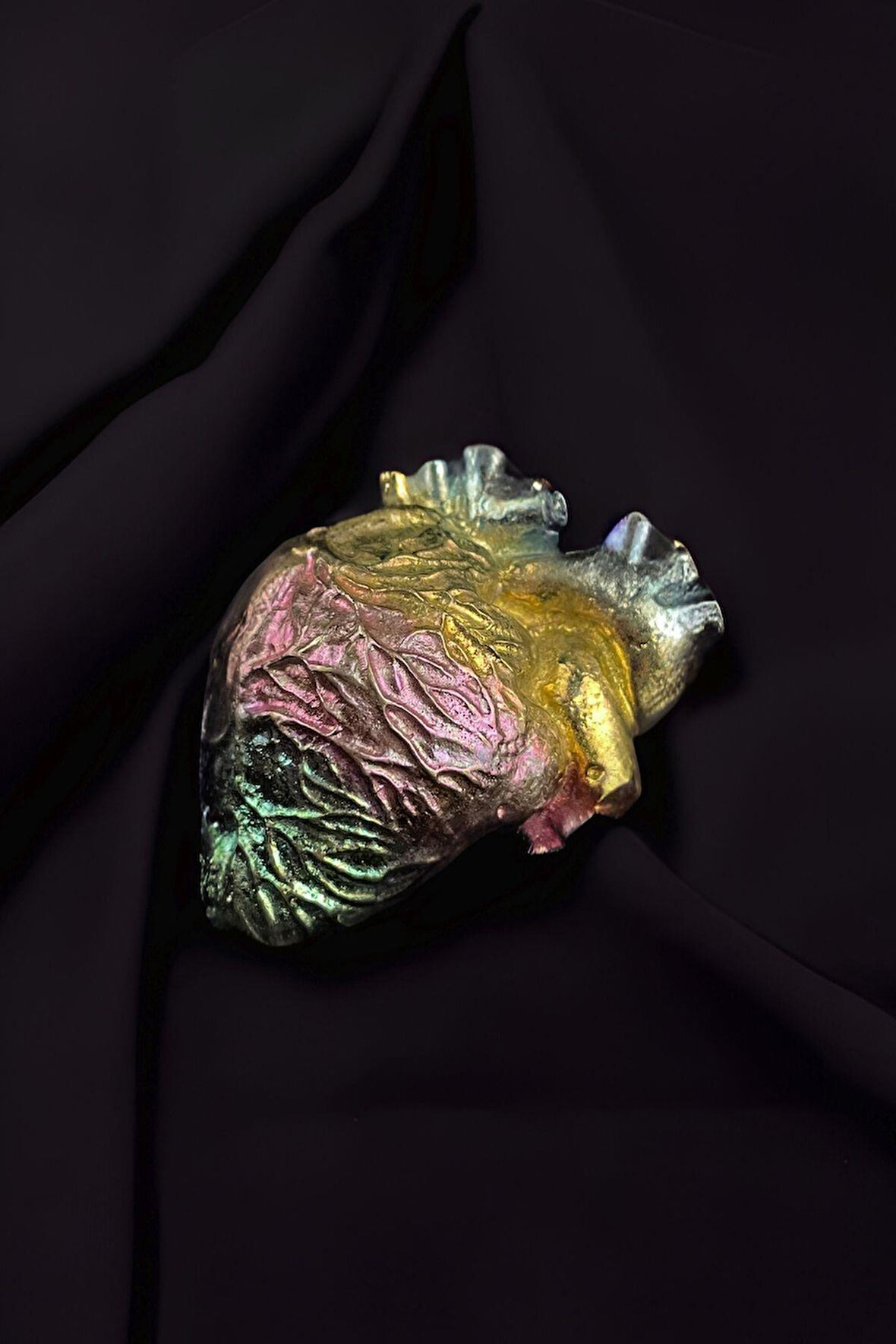 Kalp Figürü Bizmut Taşı