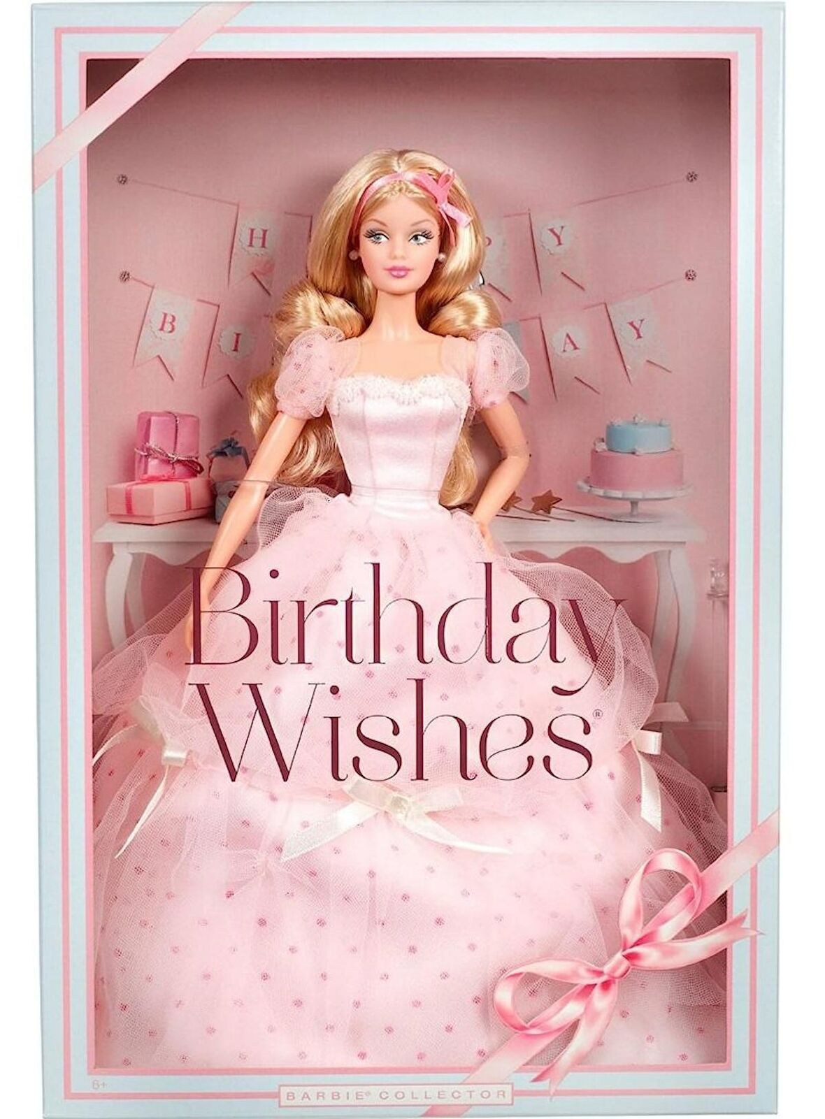 Birthday Wishes Barbie Doll 2012 Mattel Pink Label - Barbie Bebek