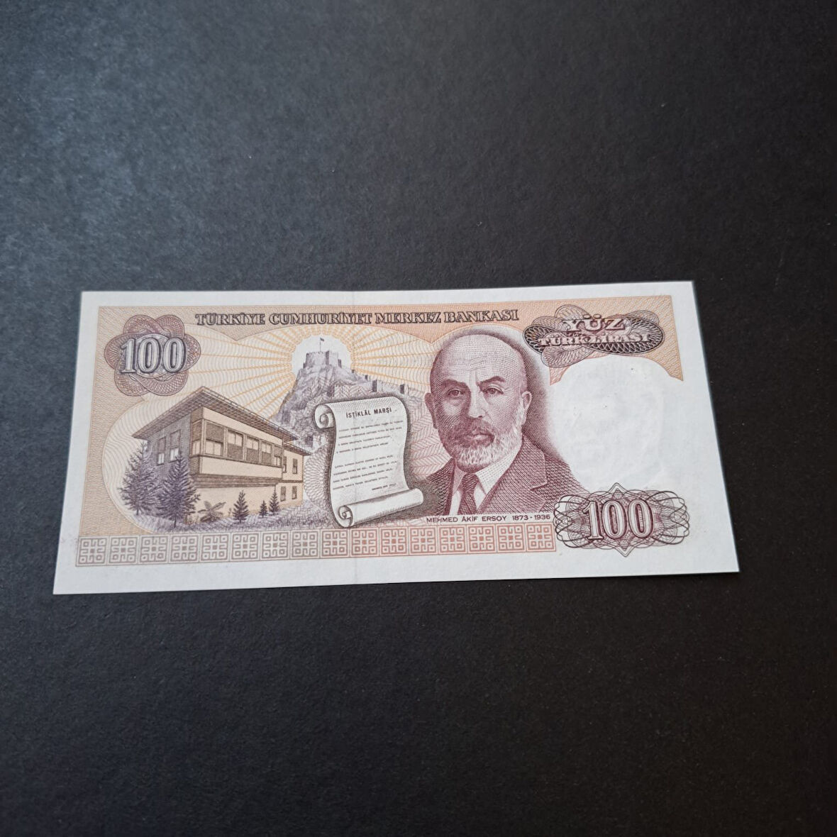 Escoines Koleksiyon 3996367e8805b7d24e F09 000363 7.Emisyon 100 Türk Lirası ÇİL eski kağıt para