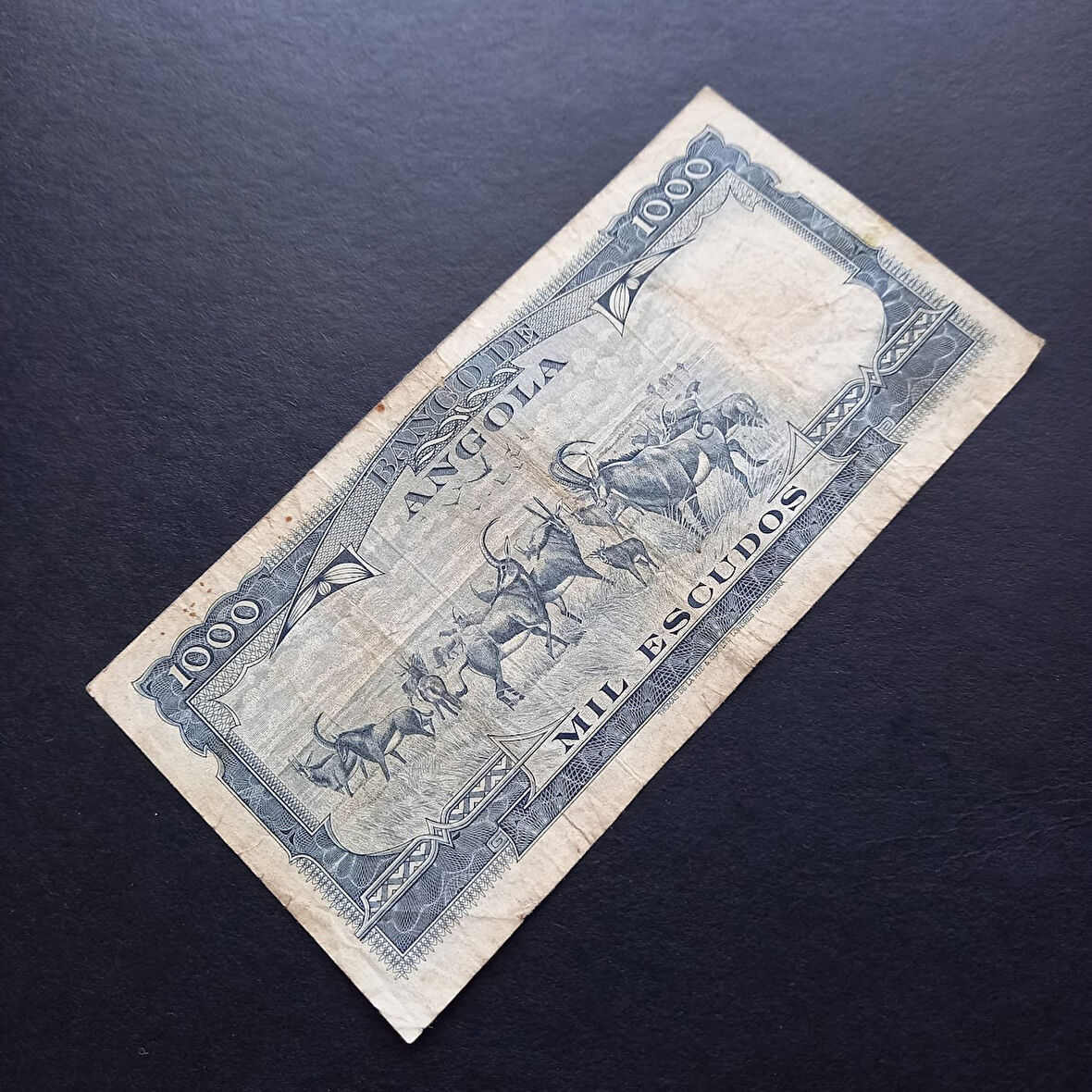 Escoines Koleksiyon 3996367f21a913feeb 1970 1000Escudos Angola ÇT eski yabancı kağıt para