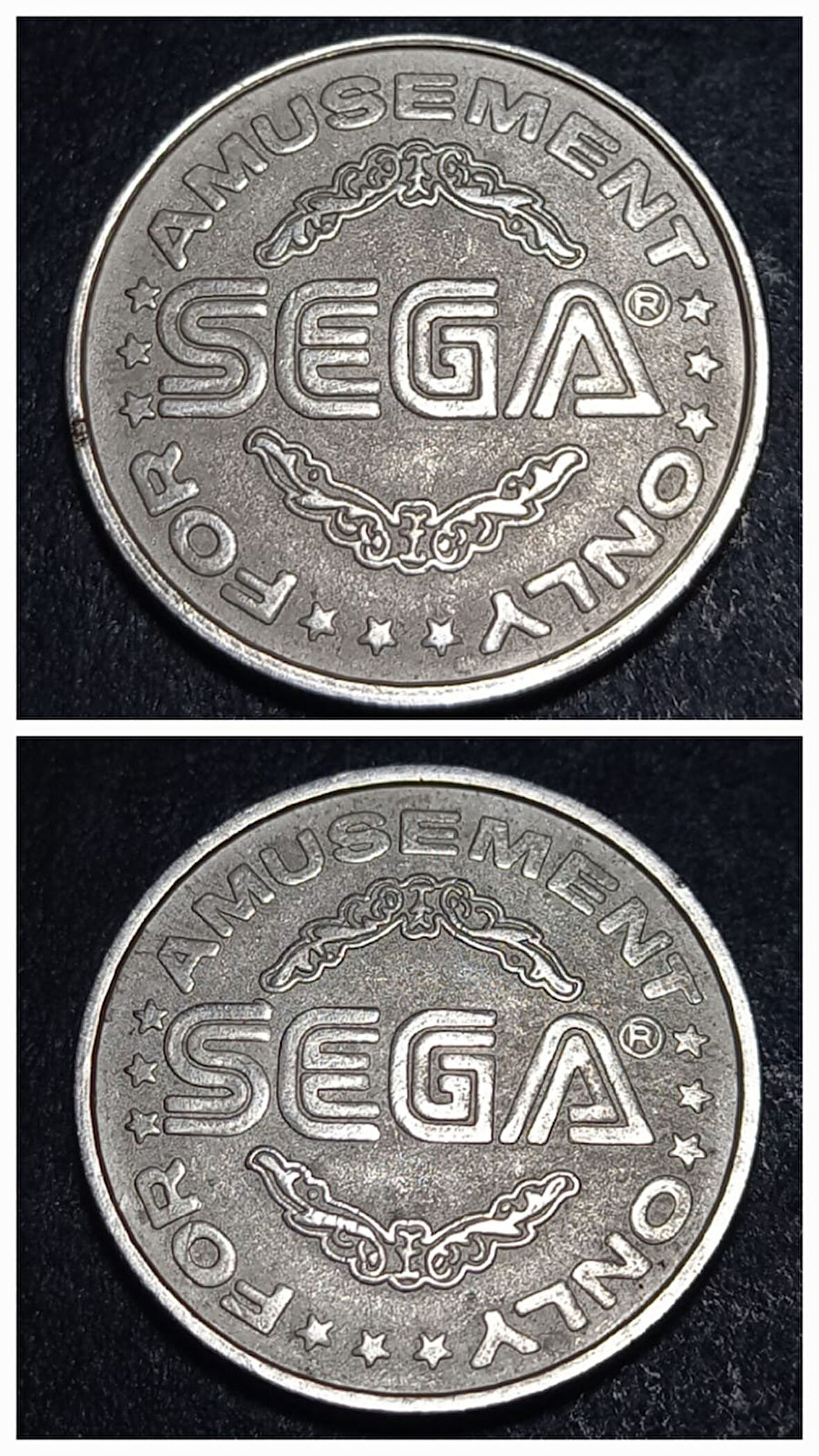 Escoines Koleksiyon 3996368016c36eb4c2 Sega Oyun Jetonu only for amusement eski jeton