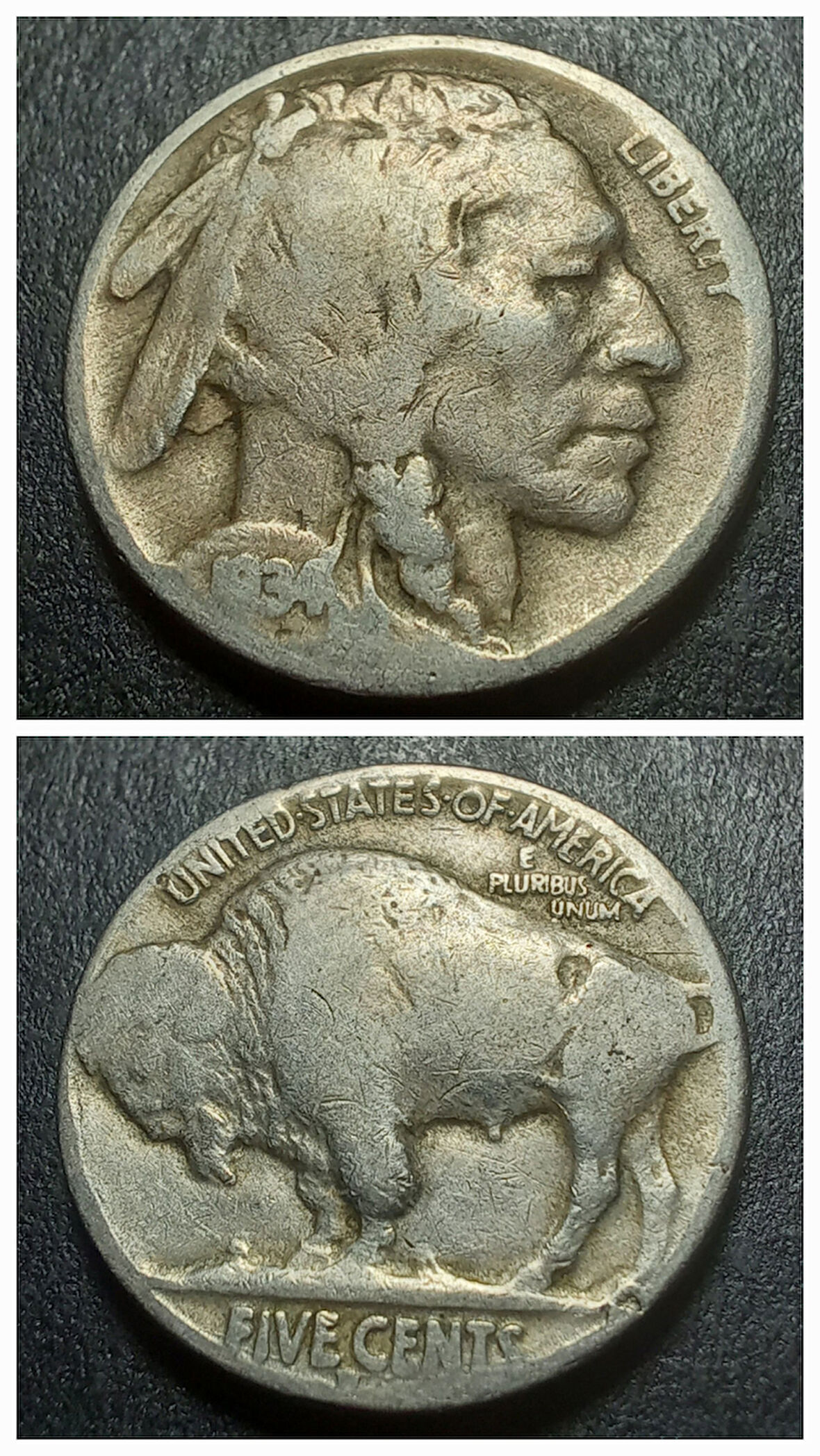 Escoines Koleksiyon 39963680e9c76c83c9 5Cent ÇT+ 1934-D Amerika Eski Yabancı Madeni Para