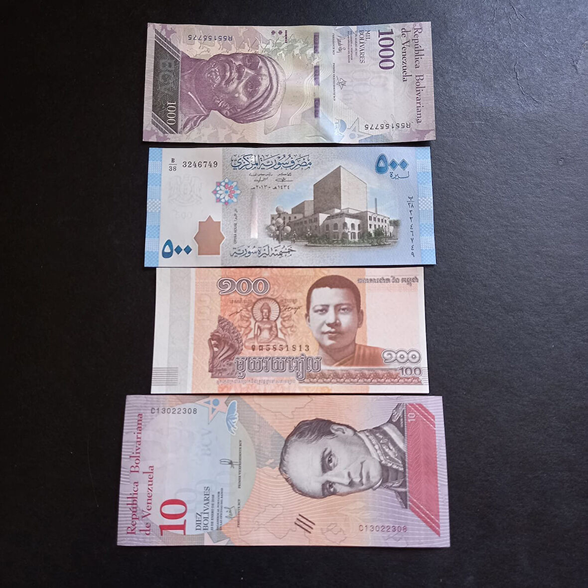 Escoines Koleksiyon 39963686eae029077e Koleksiyon Başlangıç seti Çil Yabancı Kağıt Paralar