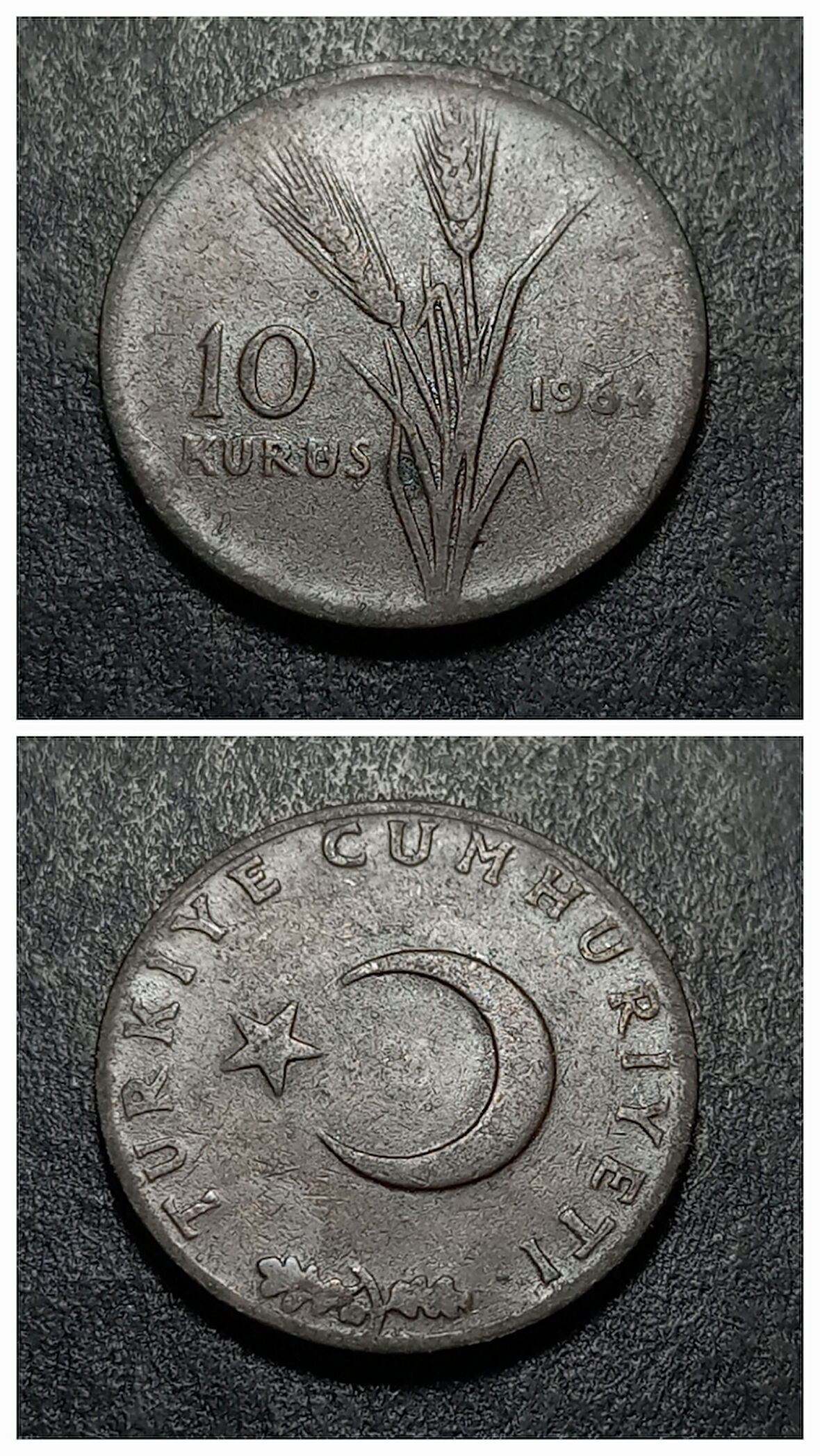 Escoines Koleksiyon 39963687345eb5001c 10 Kuruş 1964  Eski Madeni Para