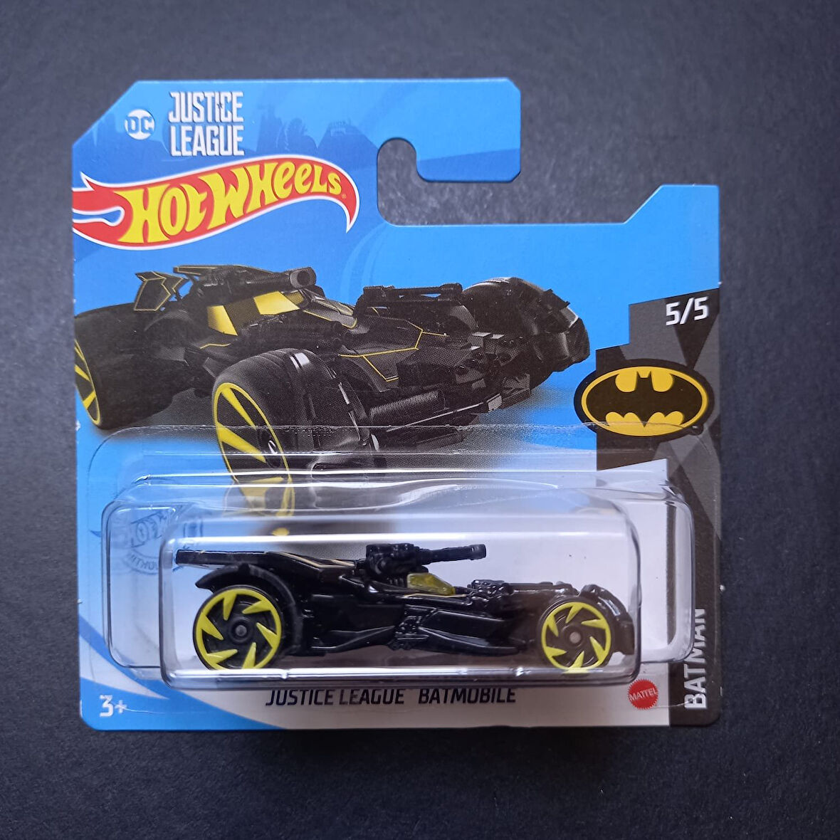 Escoines 39963688e005eab327 HotWheels 1/64 2021 BATMAN JUSTICE LEAGUE BATMOBILE Treasure Hunt 5/5