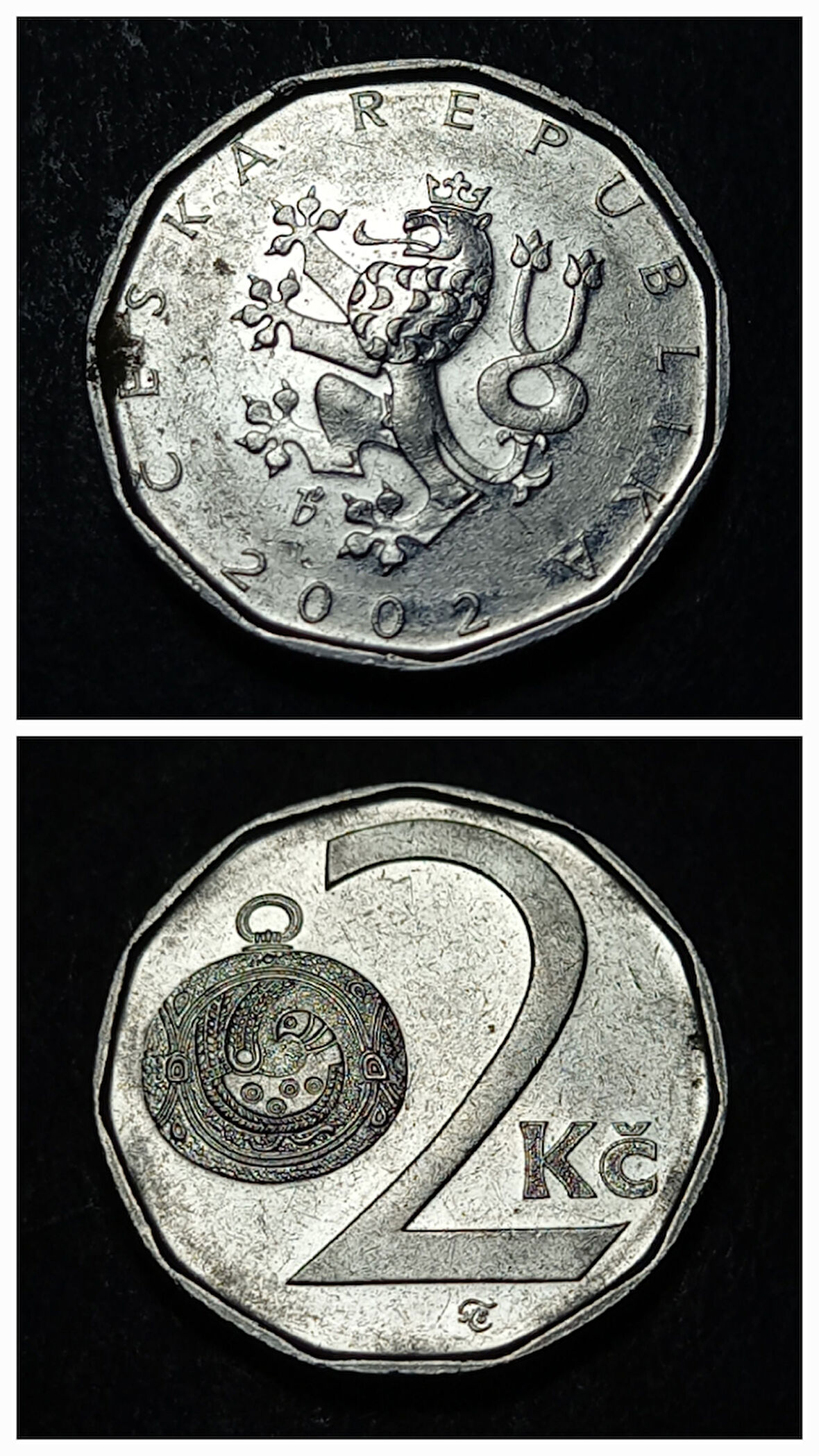 Escoines Koleksiyon 3996368dda4d41db1a 2002 Çekya 2 Korun ÇÇT/ÇA Madeni Para