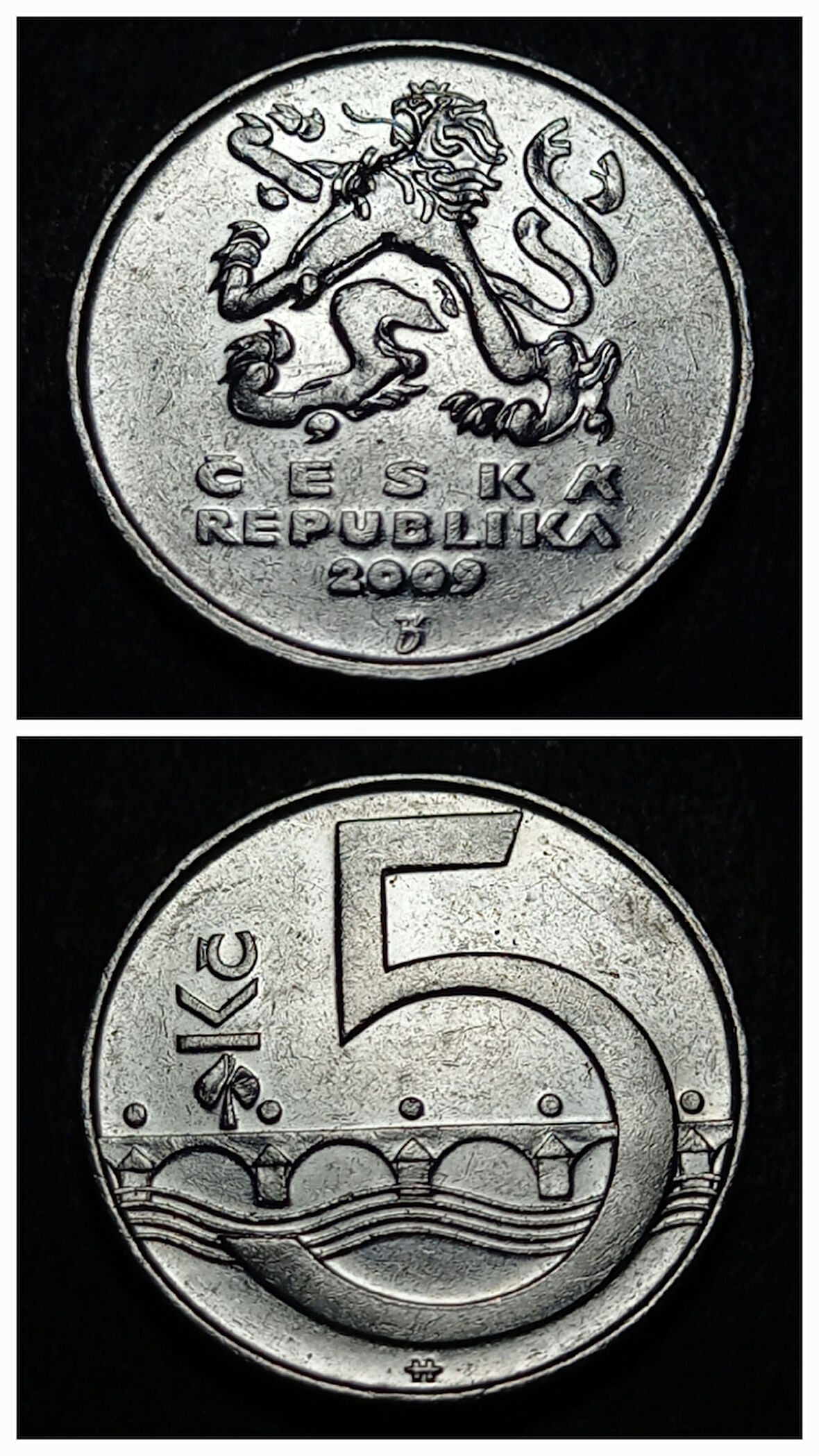 Escoines Koleksiyon 3996368dda4e209aaf 2009 Çekya 5 Korun ÇA/ÇİL Madeni Para