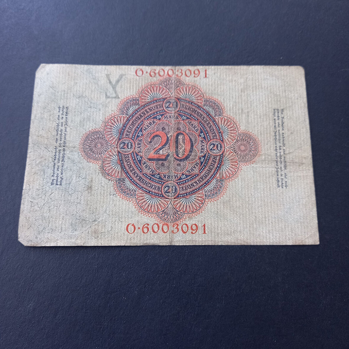 Escoines 3996368f4044a3f518 1914 Almanya Berlin O serisi 20 Mark ÇT