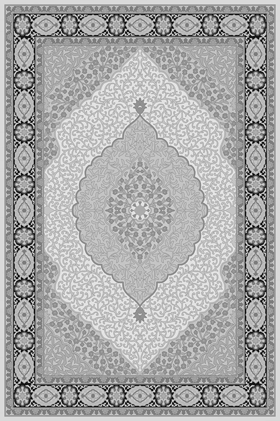 Pamuk Dokuma Taban Kaymaz Yıkanabilir Klasik Desenli  Salon Halısı Mutfak Halısı Koridor Halısı