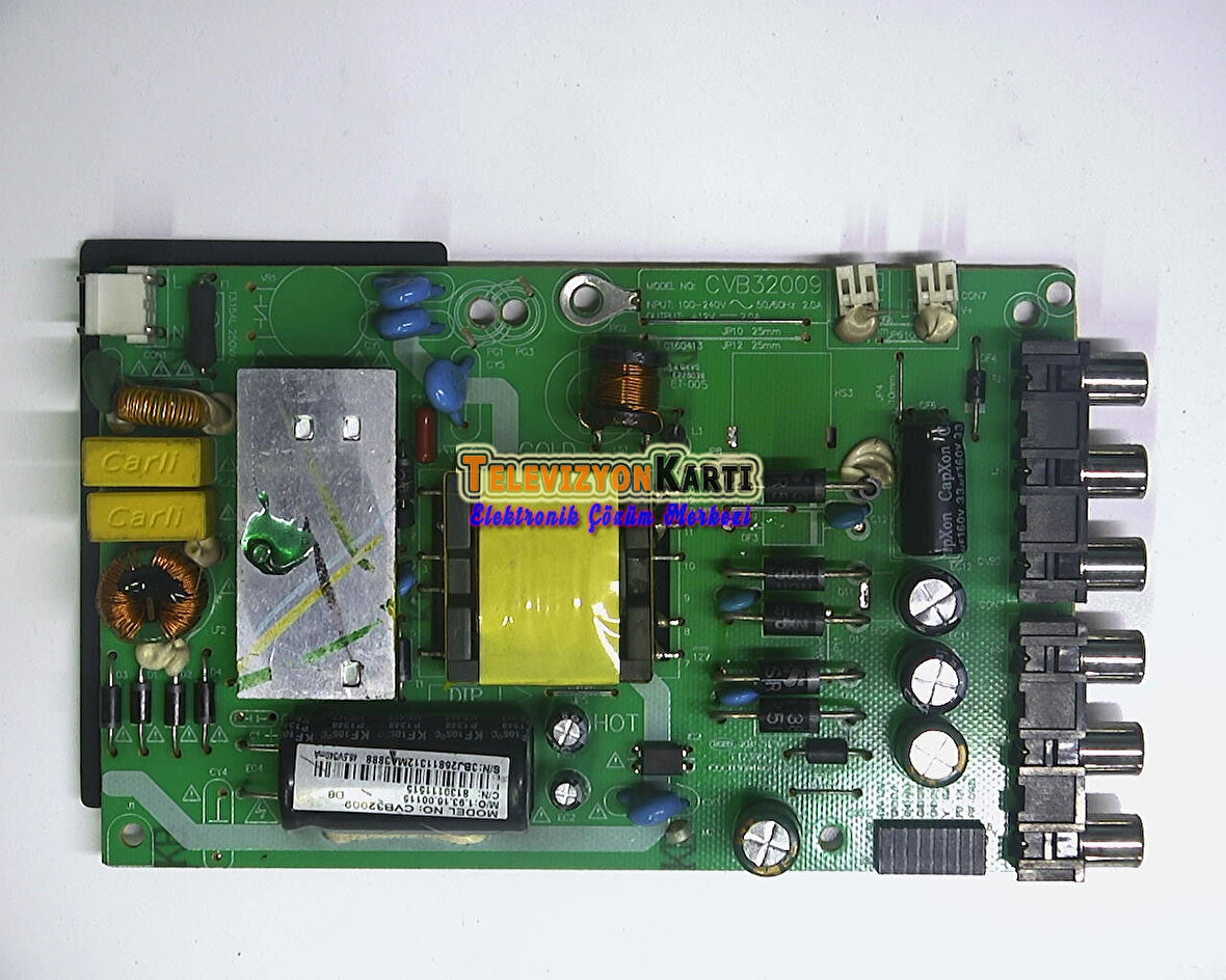 CVB32009 , SANYO LE82S16HM , LE82N12HM , POWER BOARD