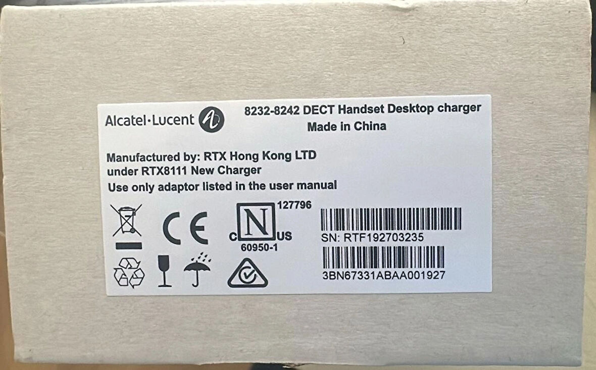 ALE 8232-8242 Dect Handset Desktop Charger (ADAPTÖRSÜZ)