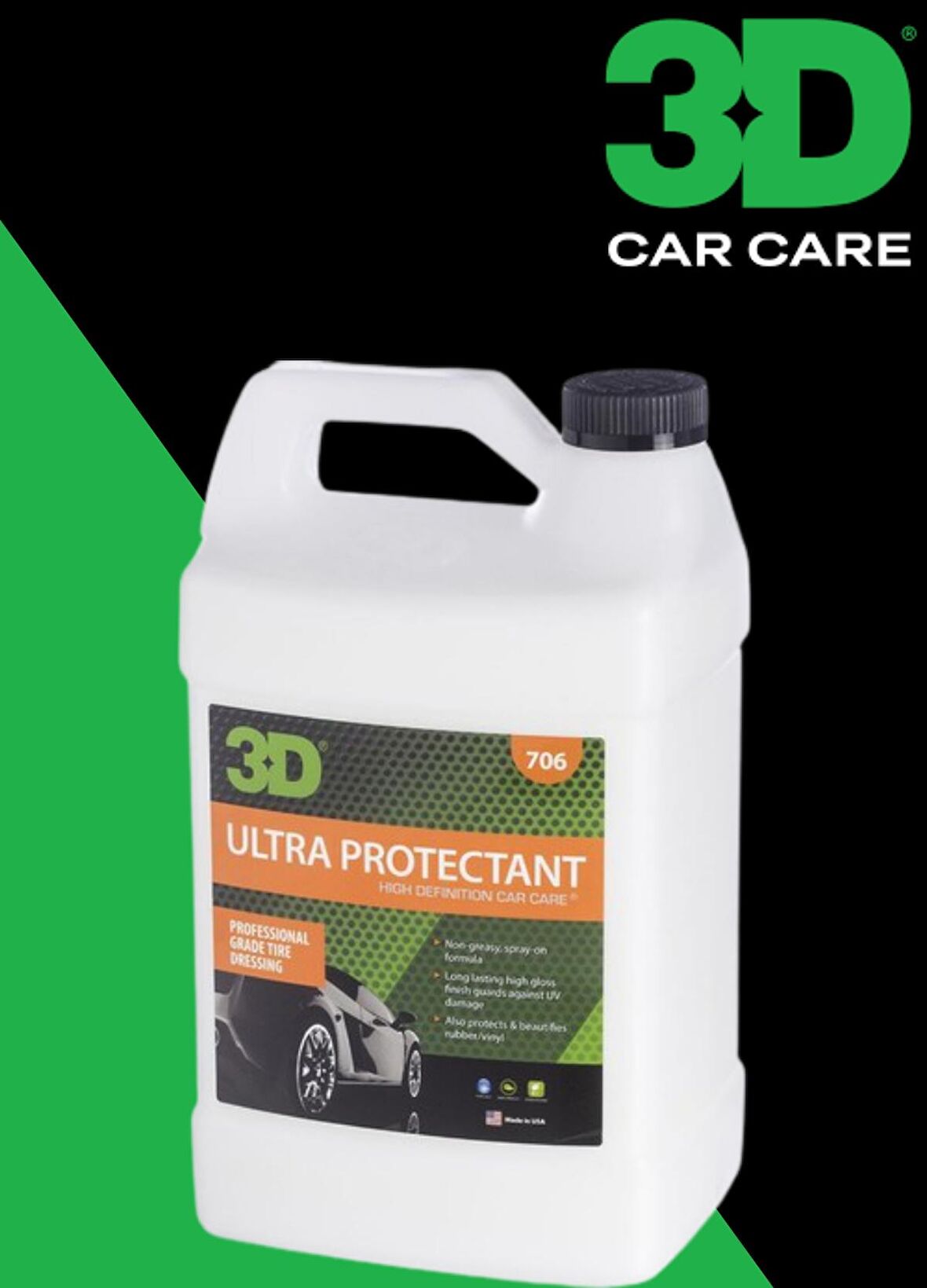 3D Ultra Protectant Lastik ve Vinil Parlatıcı 3.79 LT.