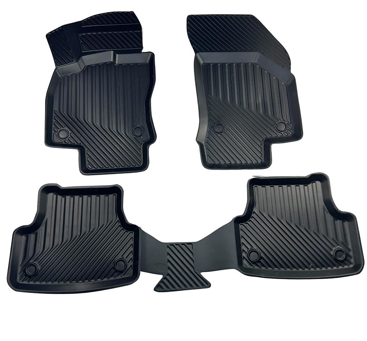 Volkswagen Golf 7 İle Birebir Uyumlu 3D Oto Paspas Ruins