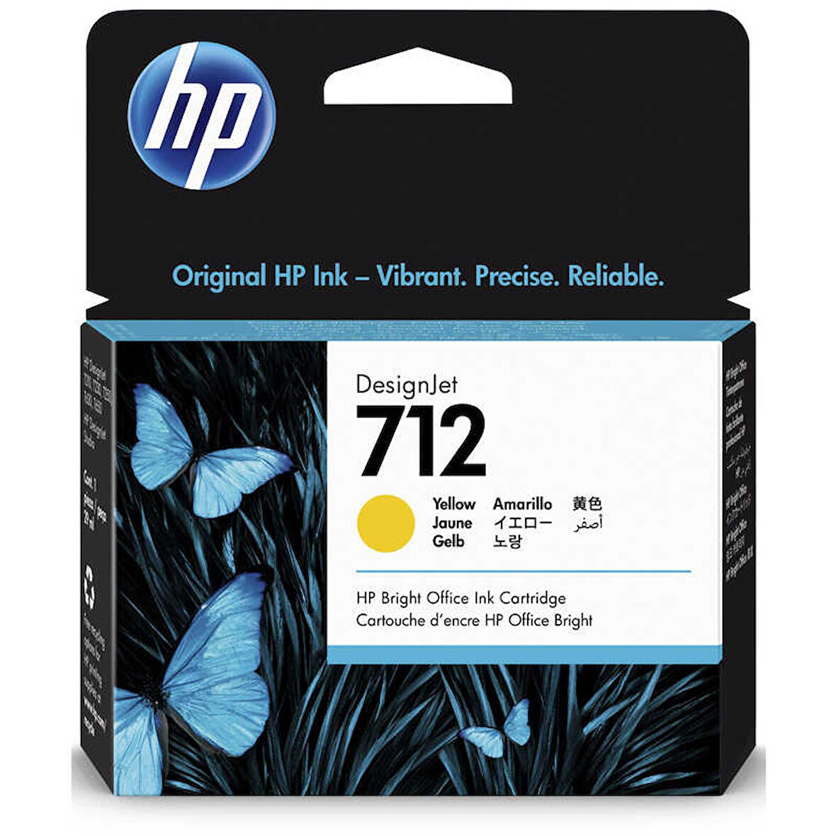 Hp 712-3ED69A Sarı Orjinal Kartuş