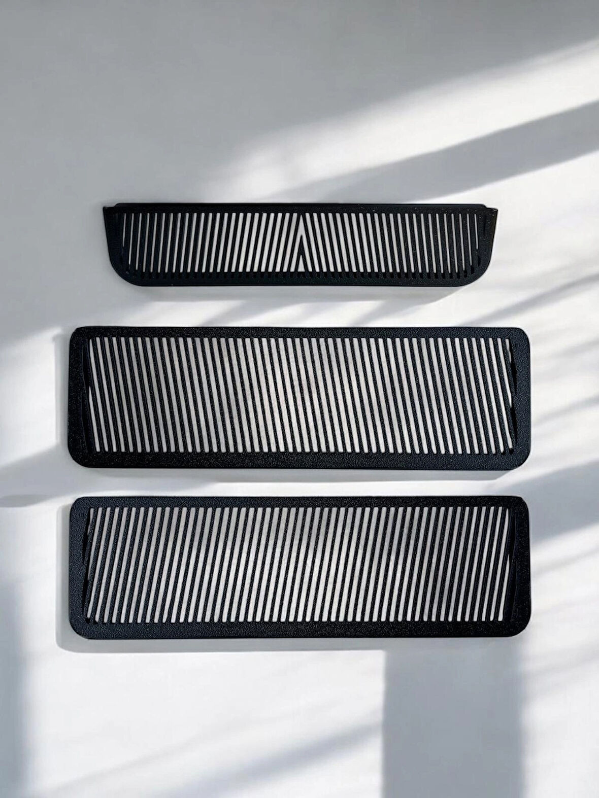  Tesla Model Y Juniper Uyumlu 3’lü Havalandırma Kapağı Seti – ABS/ASA Malzeme