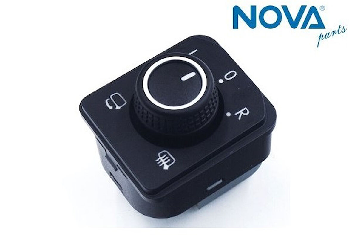 3G0959565C Ayna Kumanda Anahtarı ( Katlanır Krom ) Passat-Arteon-Crafter-Tıguan T8-Touran T-Roc-Ter