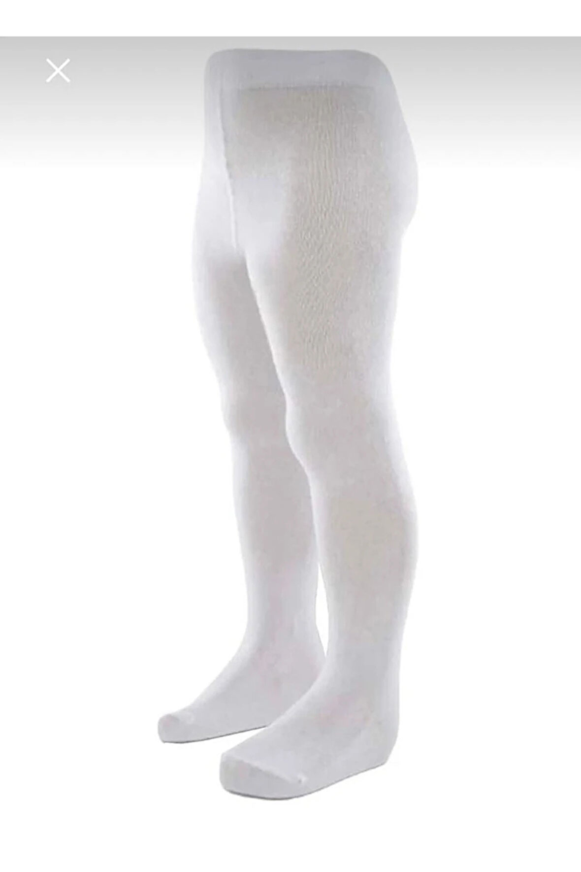 Ekinoks Havlu Termal %100 Pamuk 3 adet Beyaz Kilotlu Çocuk Çorabı 0-14 Yaş 100-H