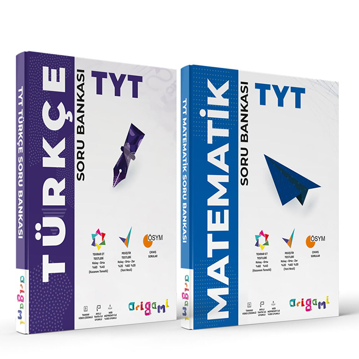 Tammat TYT Türkçe ve Matematik Origami Soru Bankası Kitabı