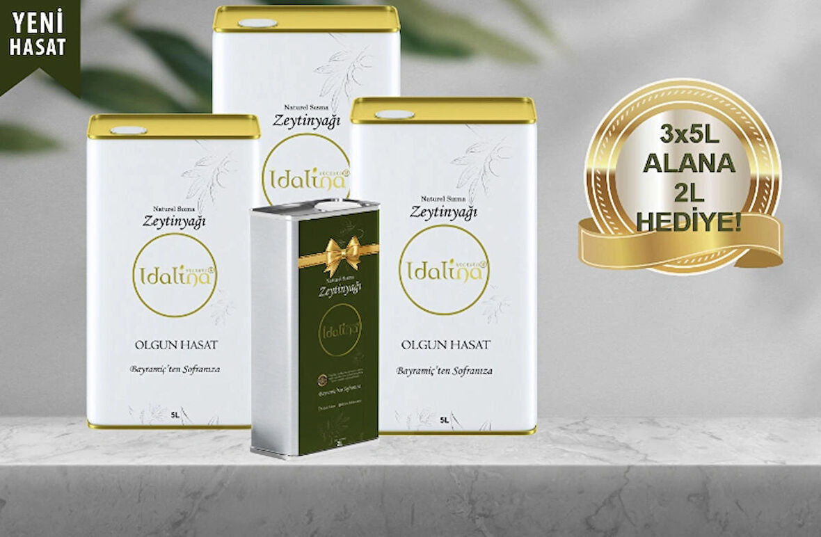 OLGUN HASAT 3 LÜ SET  2LT  HEDİYELİ