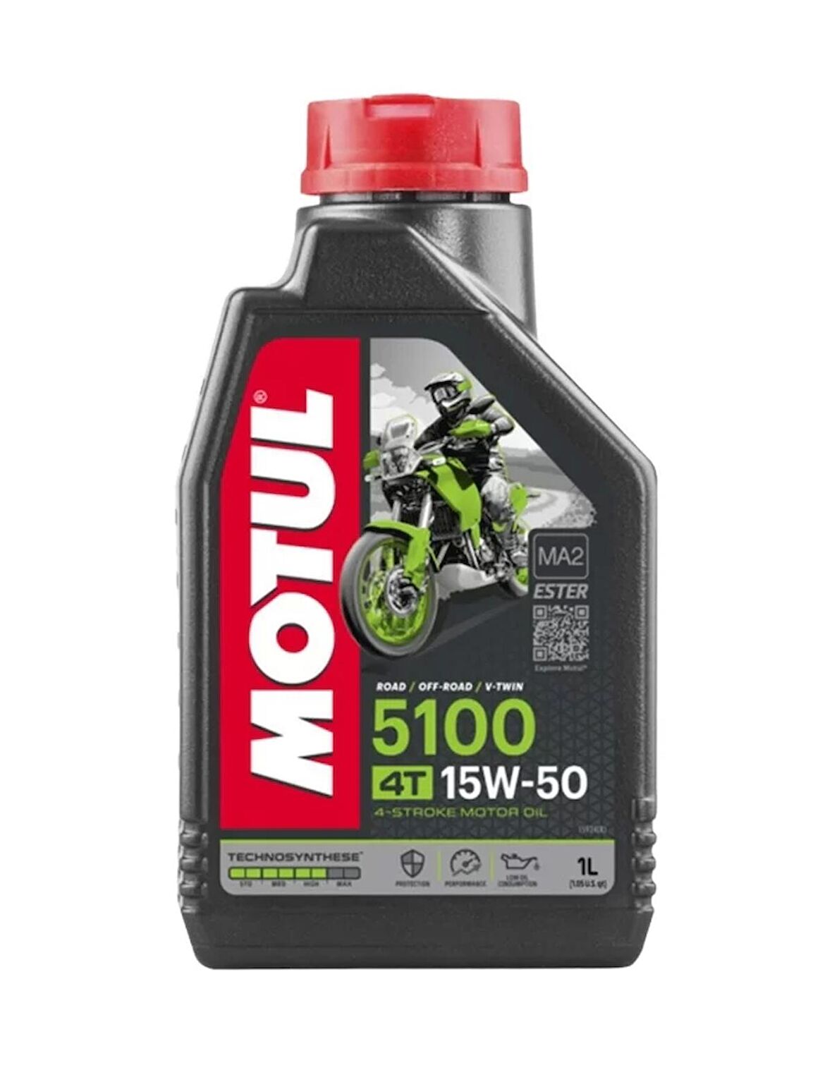 Motul 5100 15W-50 4T Motor Yağı 1 Litre