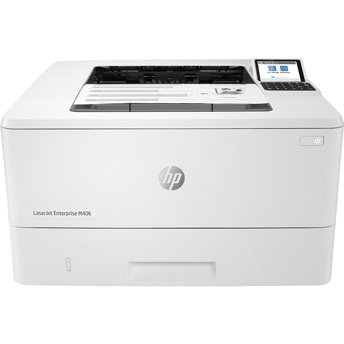 HP M406dn LaserJet Enterprise Dubleks + Network Mono Lazer Yazıc 3PZ15A