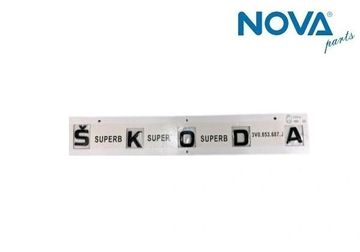 3V0853687J YAZİ SKODA ( UZUN CROM) - SUPERB-OCTAVİA-KODİAQ