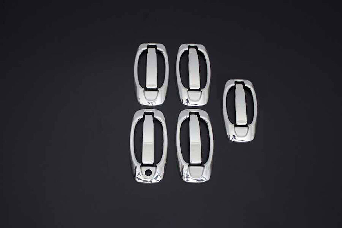 Fiat Fiorino Krom Kapı Kolu 5 Kapı 10 Prç 2008 Üzeri (Set)