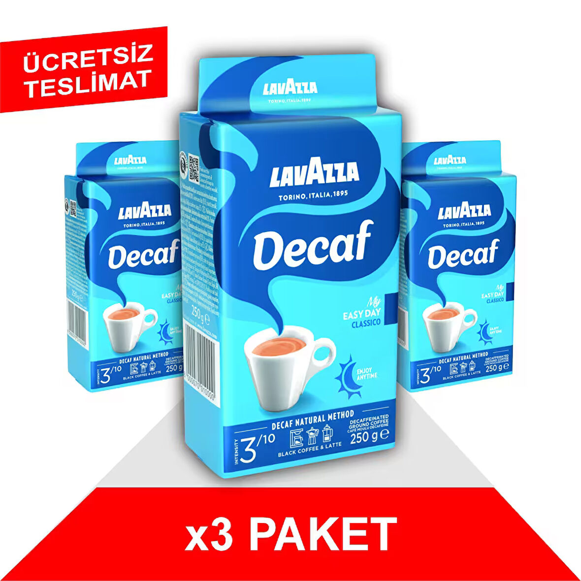 Decaf My Easy Day Classico Filtre Kahve (250gr) x3