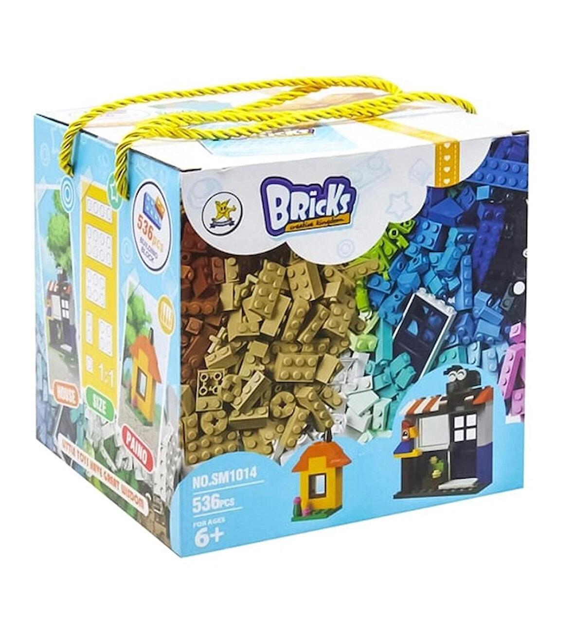 SM-1014 Bricks 536 Parça Lego