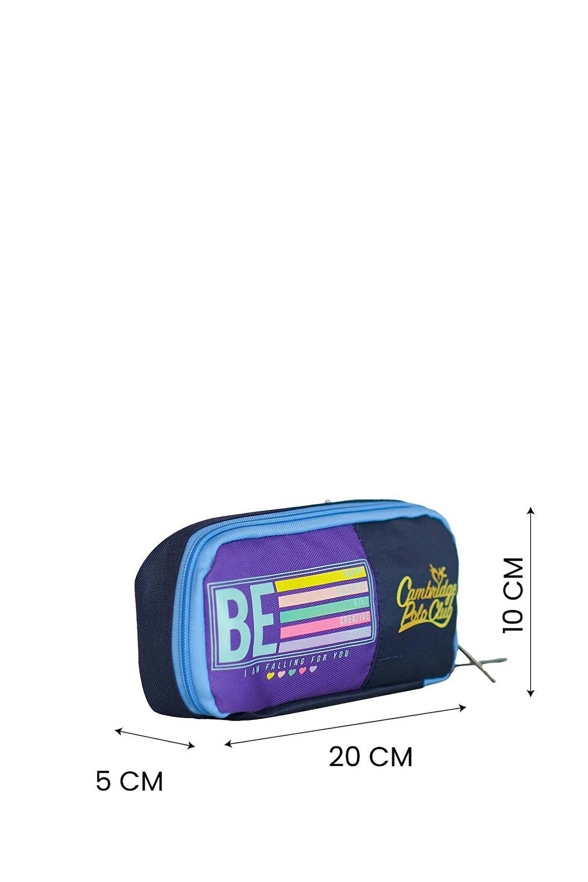 Be Happy Tek Bölmeli Unisex Çocuk Kalem Kutusu