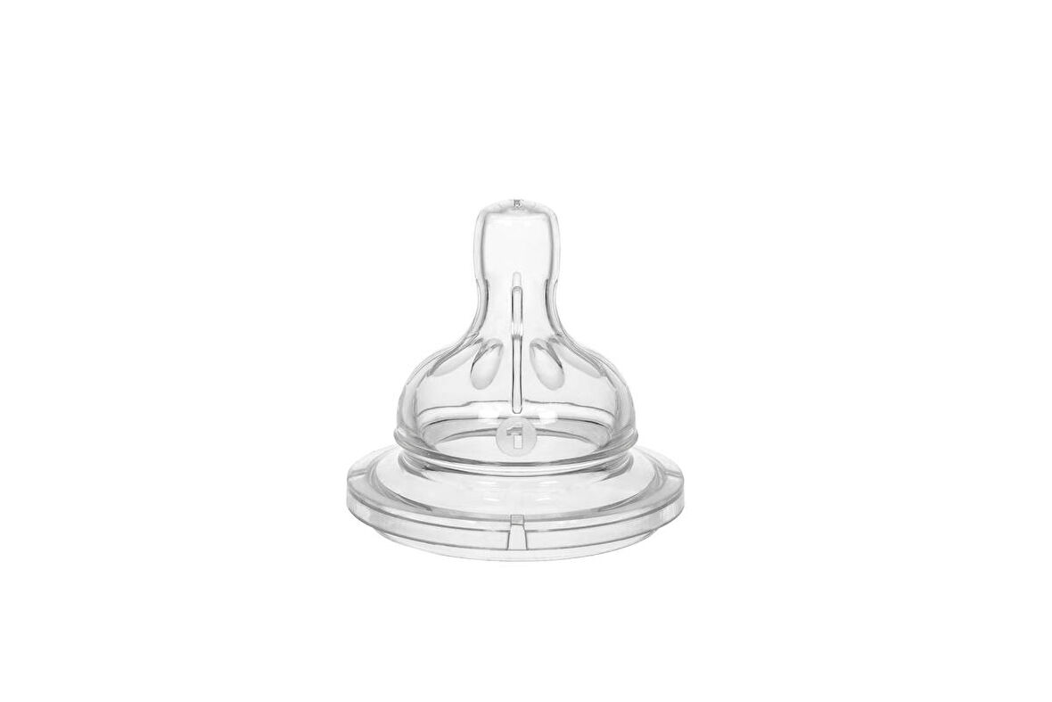 Wee Baby Geniş Ağızlı Biberon Emziği Az Akış No:1