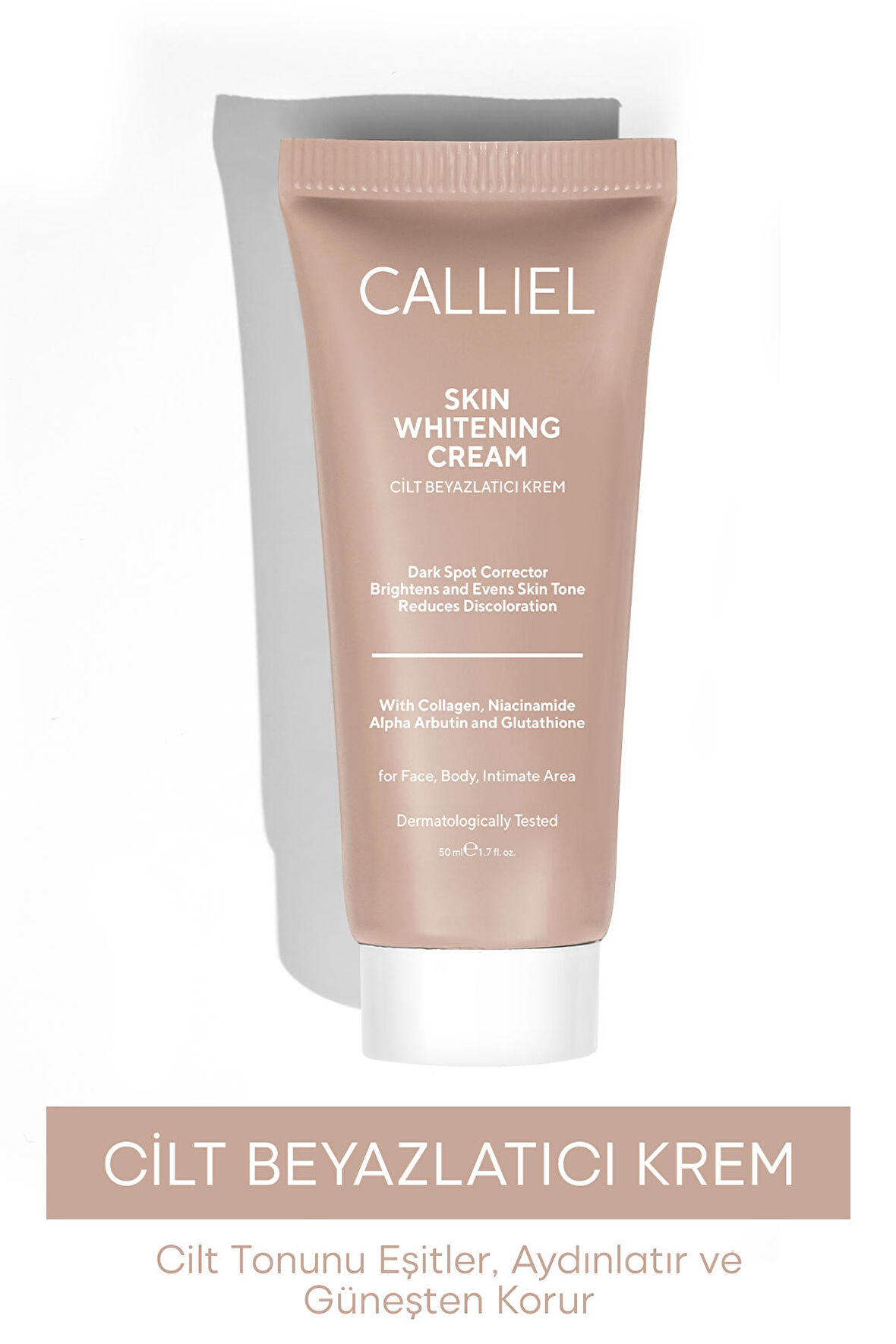 Cilt Beyazlatıcı , Aydınlatıcı Leke Karşıtı Bakım Kremi Glutatyon,alpha Arbutin,kojik Asit 50ml