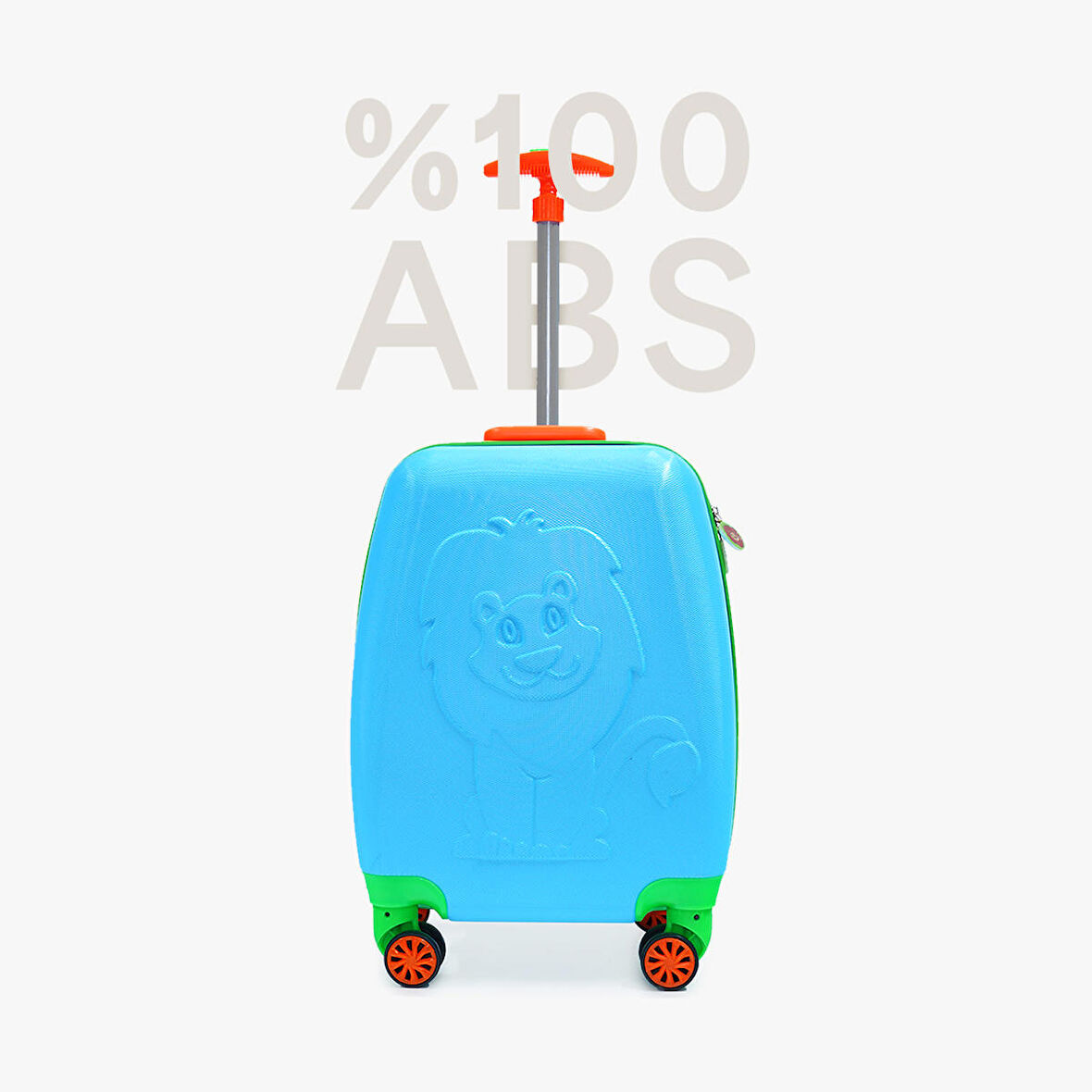 Wexta WX-413 Mavi Aslan Çocuk Valizi
