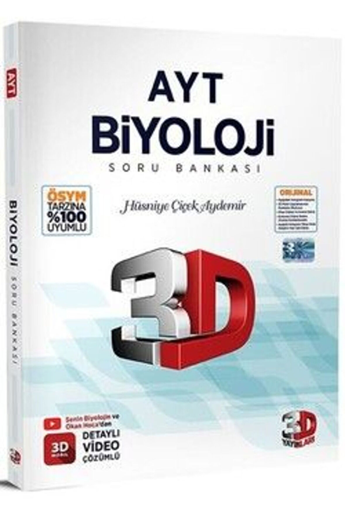 3D Yayınları AYT Biyoloji Soru Bankası