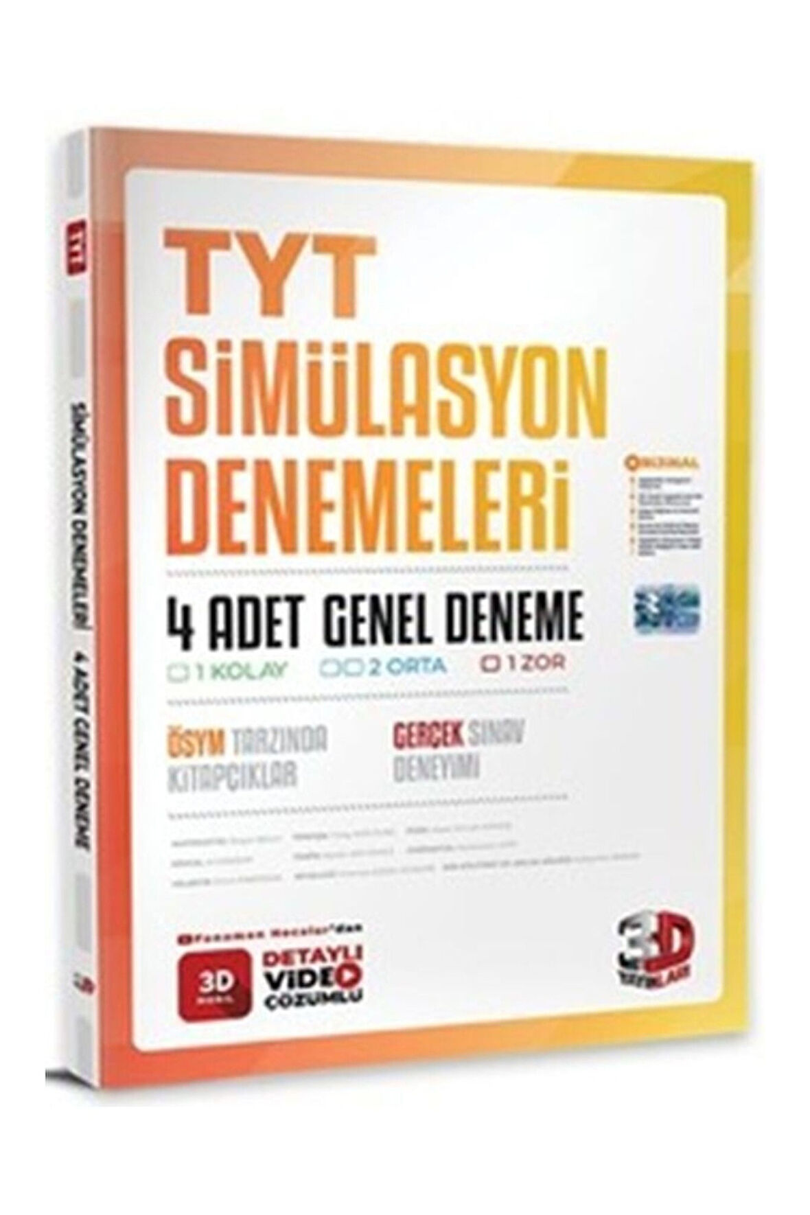 Tyt 4 Lü Simülasyon Genel Deneme