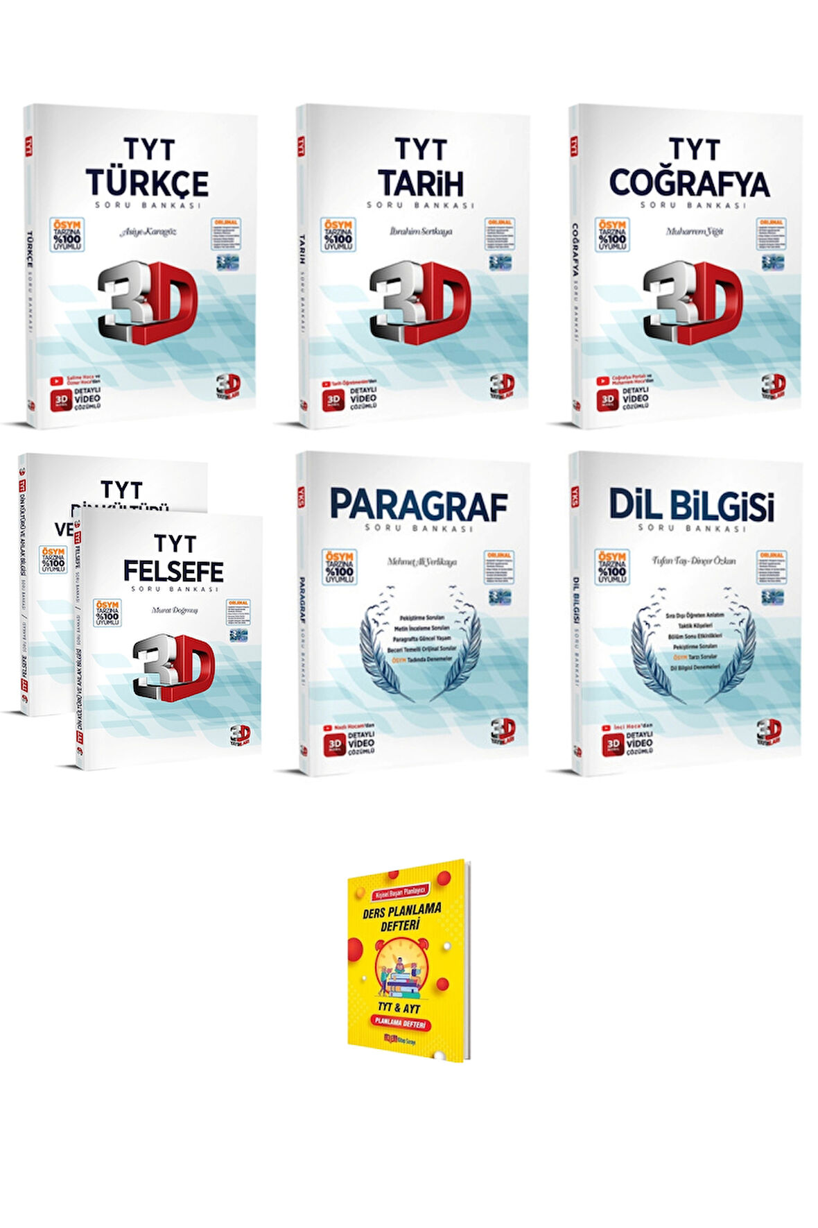 TYT Sözel Dersler Soru Bankaları 6lı Set