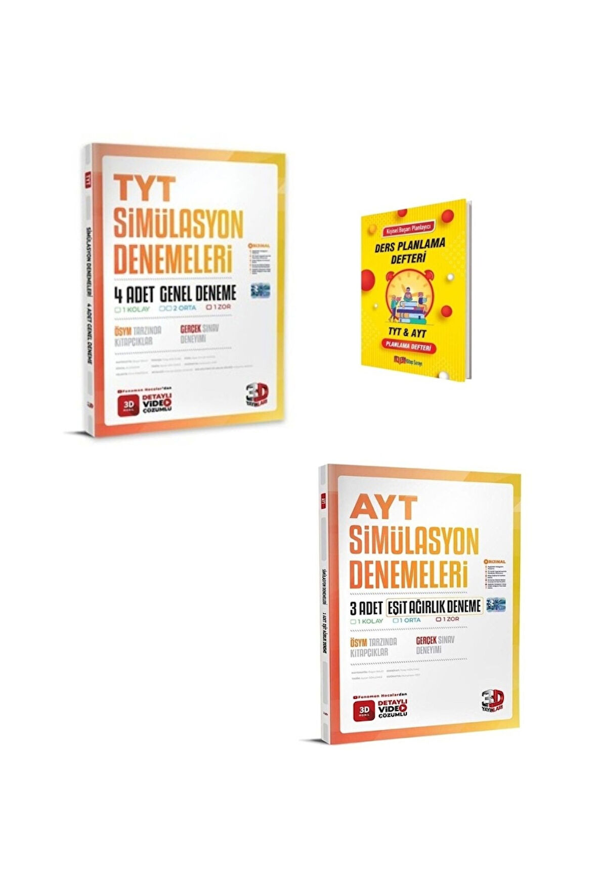 TYT ve AYT Eşit Ağırlık Deneme Seti