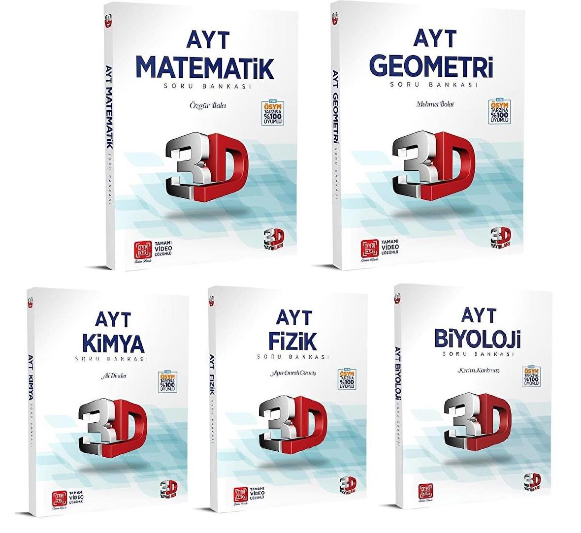 3D Yayınları Ayt Sayısal Soru Bankası Seti 2023