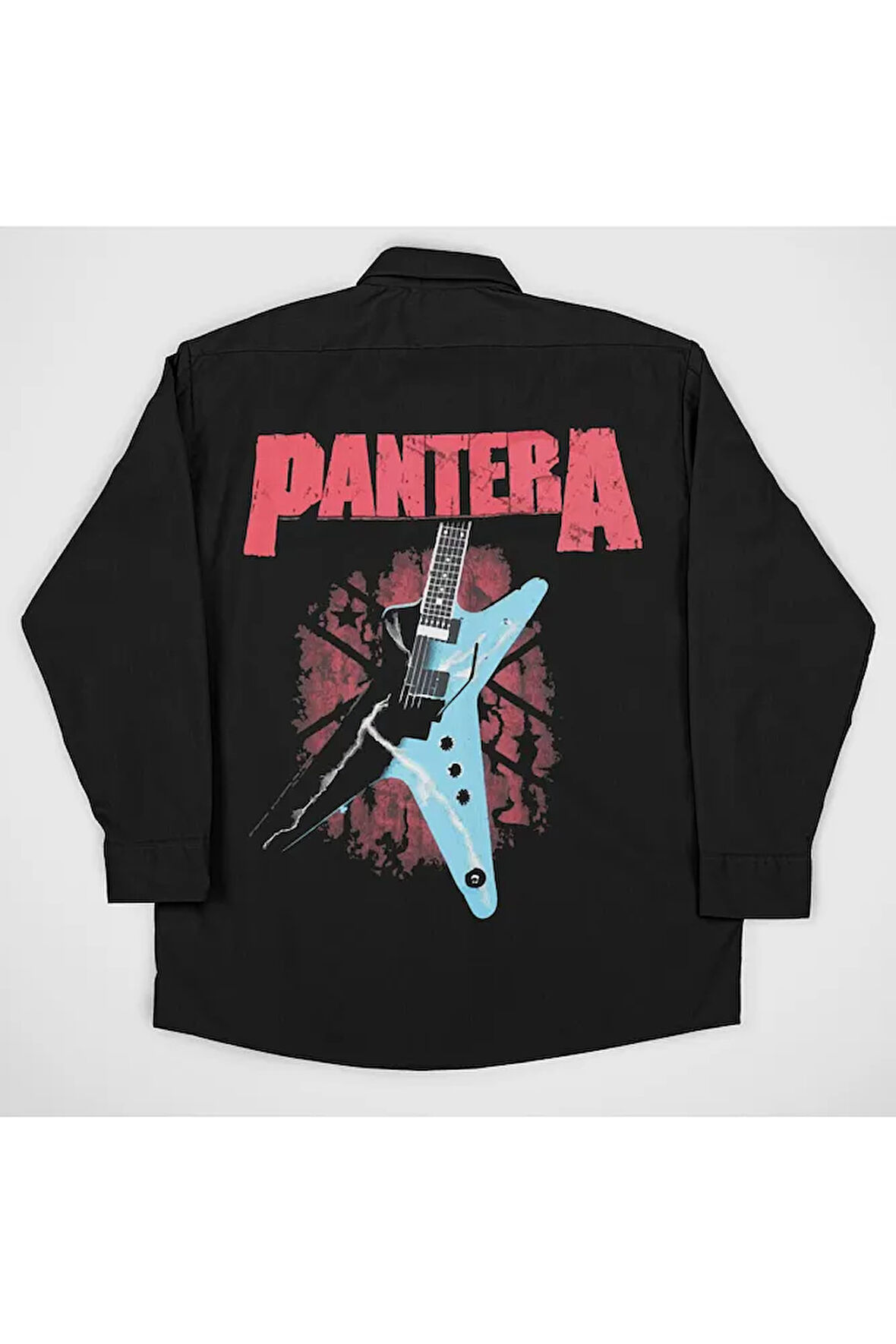 Pantera Rock Metal Baskılı Unisex Müzik Grubu Gömlek