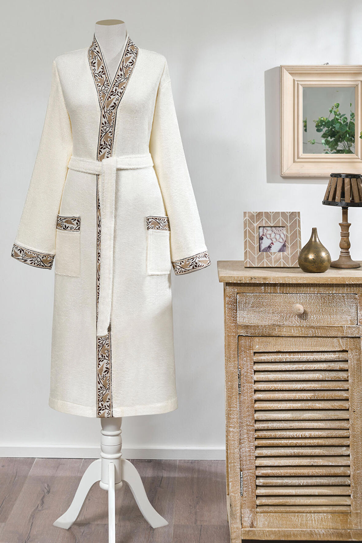 Özdilek Birdy Bambu Kimono Bornoz L Beden
