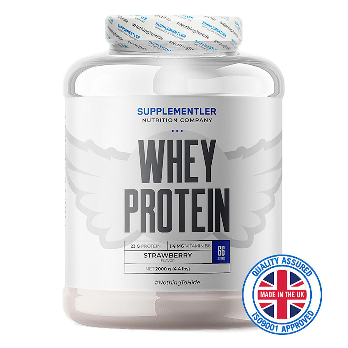 Supplementler.com Whey Protein 2000 Gr - ÇİLEK