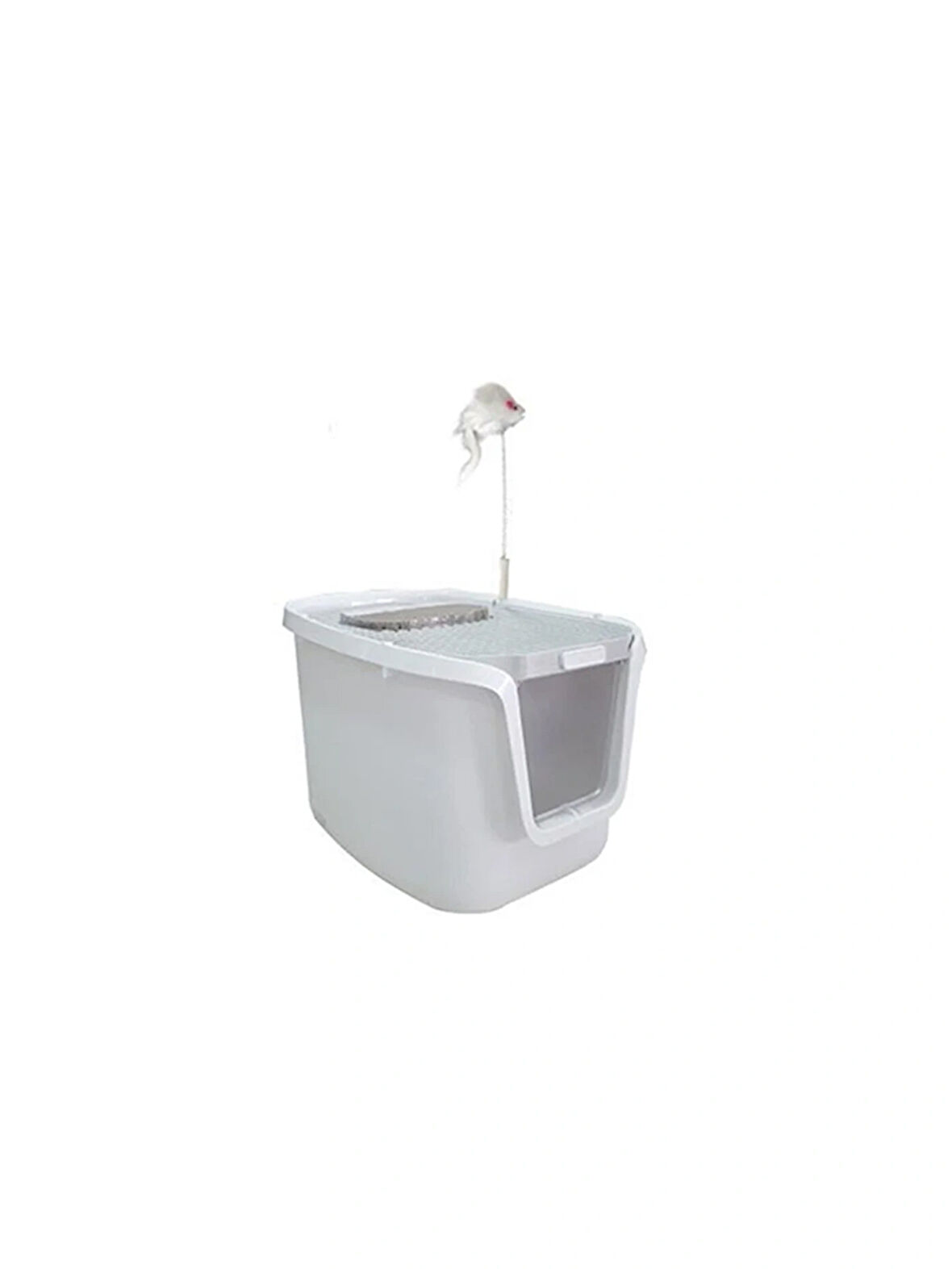 3 In 1 Cat Toilet Beyaz