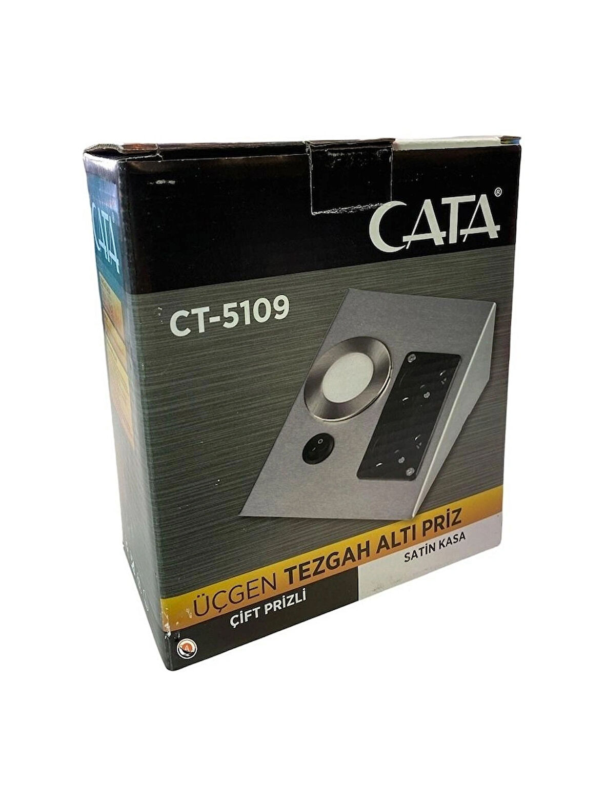 Ledli Çift Prizli Tezgah Altı Spot Aydınlatma Beyaz Işık CT-5109 5 W
