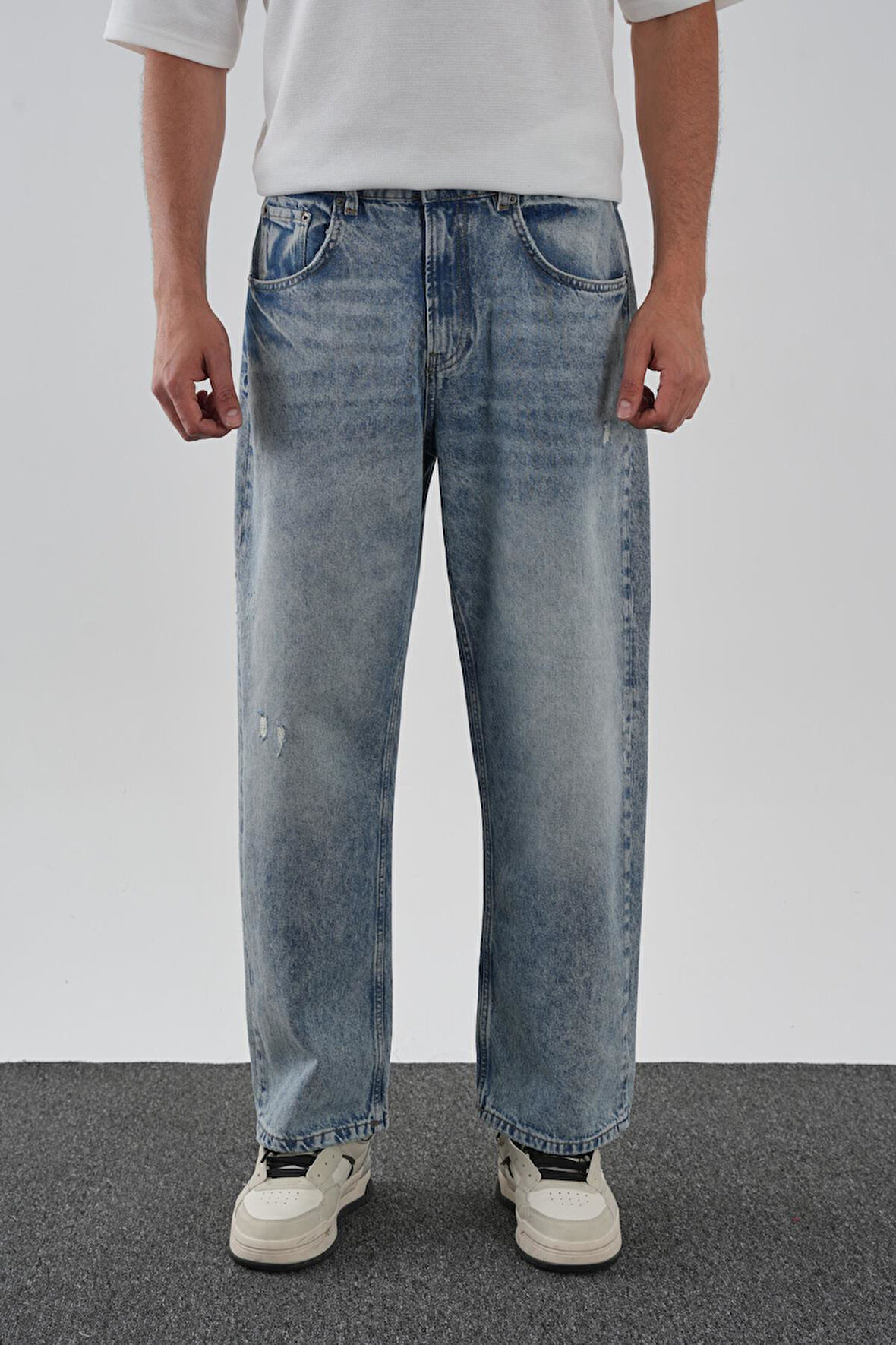 Erkek Boru Paça Jean